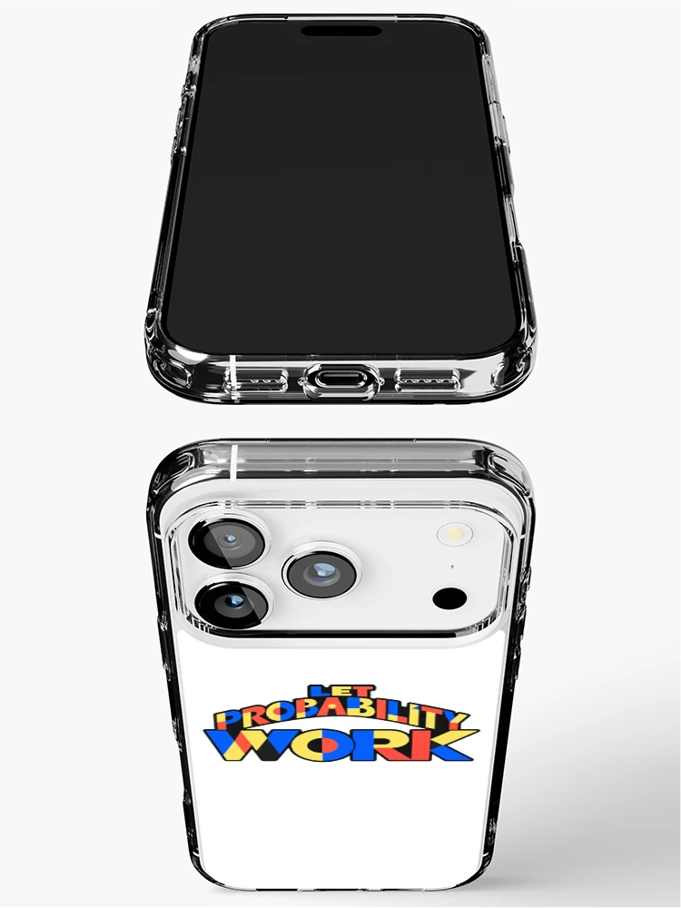 Thumbnail 3 of 5, iPhone Case, Let Probability Work designed and sold by VolatilityEdge.