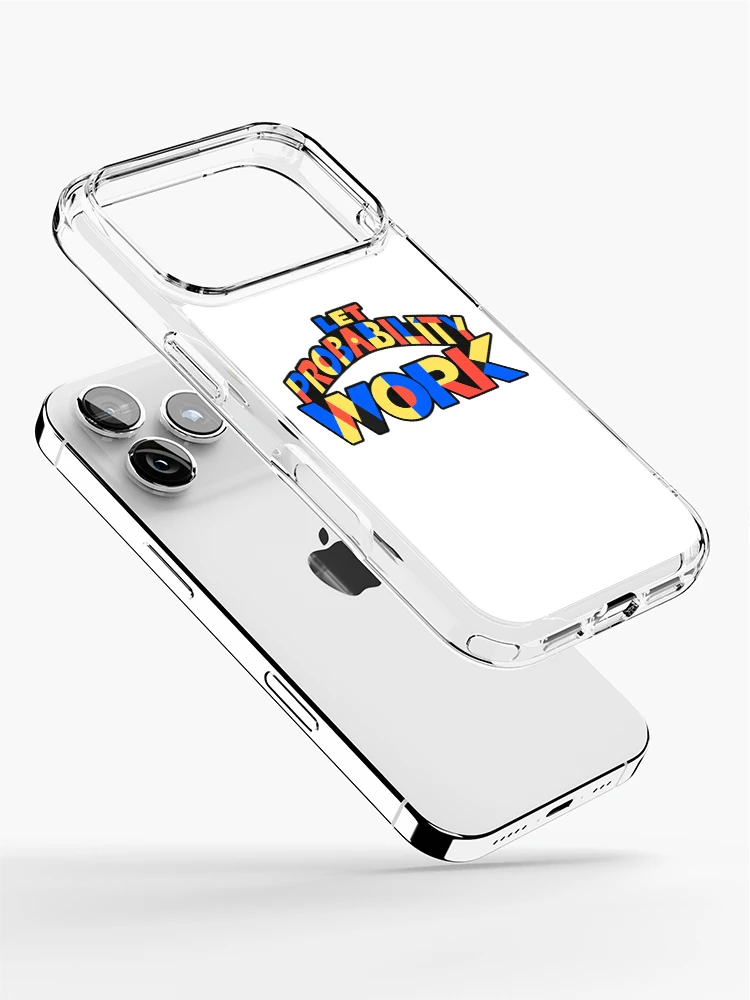 Thumbnail 2 of 5, iPhone Case, Let Probability Work designed and sold by VolatilityEdge.