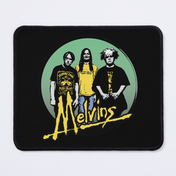Item preview, Melvins Retro Band Portrait Circle Design designed and sold by Connie Wiggins.