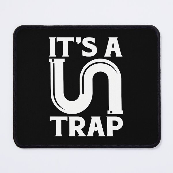Item preview, Its A S Trap Plumbing Pun Humor Graphic Design designed and sold by LandonCarpenter.