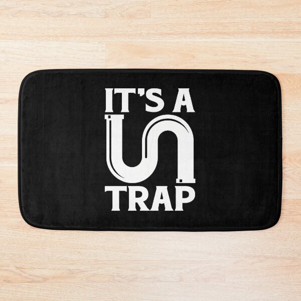 Item preview, Its A S Trap Plumbing Pun Humor Graphic Design designed and sold by LandonCarpenter.