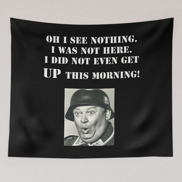 Item preview, Sgt Schultz Hogan'S Heroes designed and sold by CandidaHinton.
