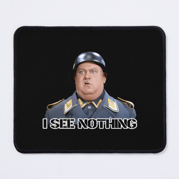 Item preview, I See Nothing Hogans Heroes designed and sold by CandidaHinton.