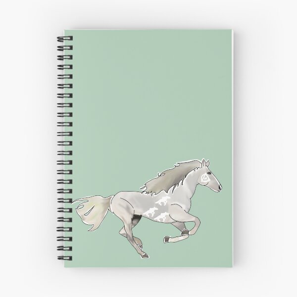Item preview, White horse designed and sold by LeafyWorks.