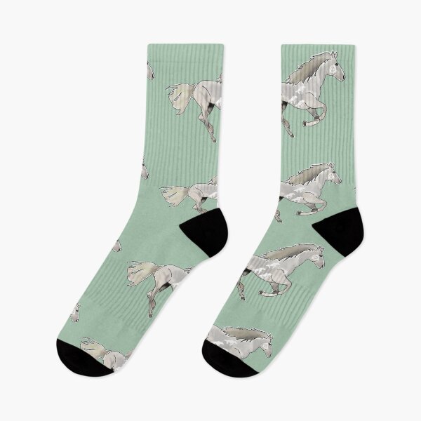 Item preview, White horse designed and sold by LeafyWorks.