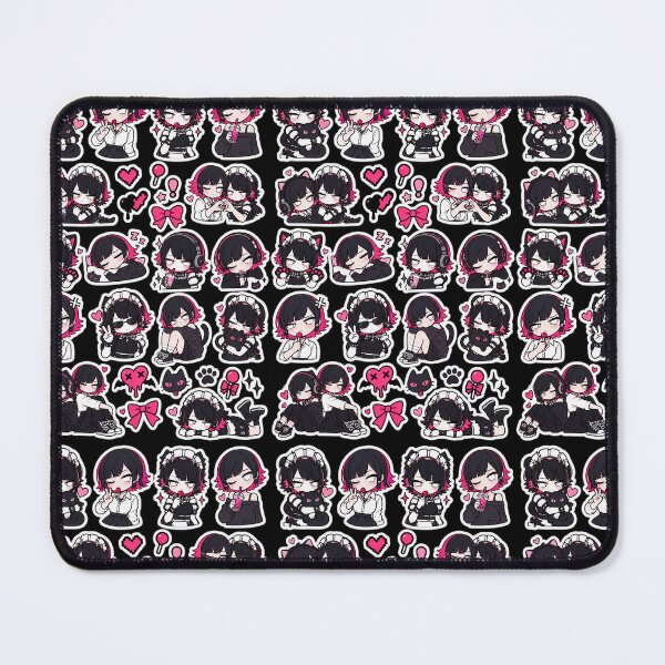 Item preview, Gothic Cat Maid Chibi Sticker Collection designed and sold by InspireArtI.