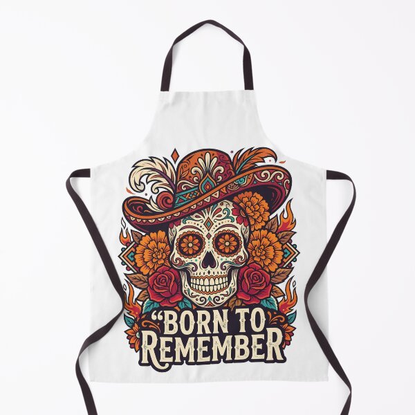 Item preview, Sugar Skull Dia de los Muertos Mexican Folk Art - Vintage Skull - Psychedelic Skull designed and sold by VibranPalette.