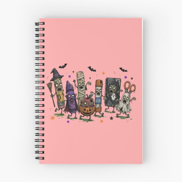 Item preview, Zombie School Supplies Halloween Spooky Teacher Creepy Pencil Crayon Horror designed and sold by Elite Wall Art.