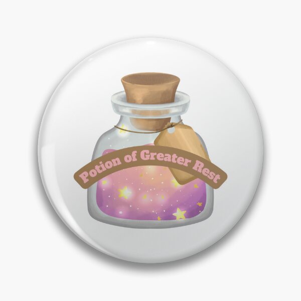Item preview, Potion of Greater Rest designed and sold by heroesandhoolis.