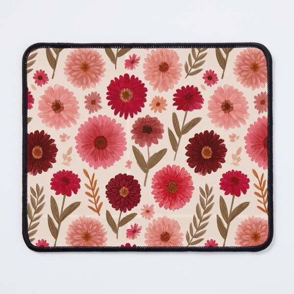 Item preview, Elegant Zinnia Print - Flower Bouquet Pattern - Father'S Day Gift Ideas designed and sold by RoyalStarsPatts.