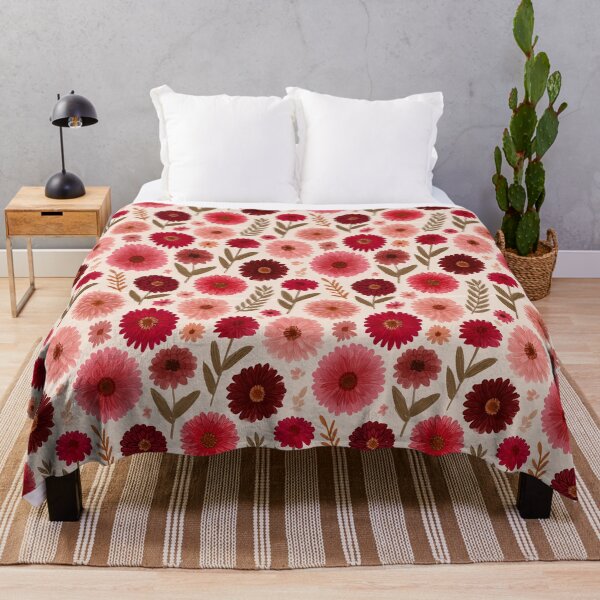 Item preview, Elegant Zinnia Print - Flower Bouquet Pattern - Father'S Day Gift Ideas designed and sold by RoyalStarsPatts.