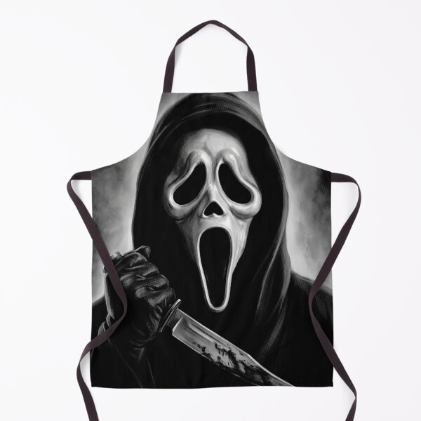 Item preview, Screaming Mask Slasher Horror Portrait designed and sold by The Mellonaire.