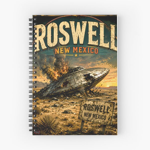 Item preview, Roswell, New Mexico UFO Crash designed and sold by aliengalaxiesglobal.