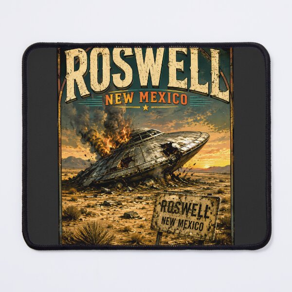 Item preview, Roswell, New Mexico UFO Crash designed and sold by aliengalaxiesglobal.