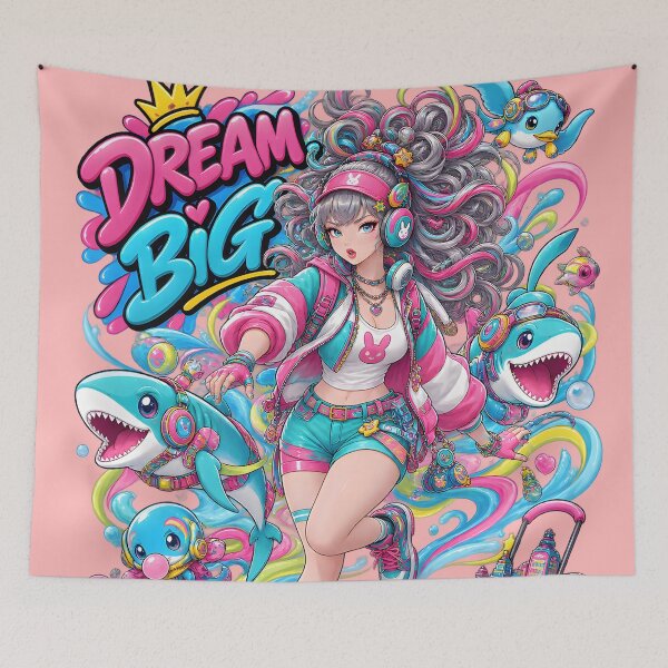 Item preview, Hyper Kawaii Candy Pop girl designed and sold by aliraweb.
