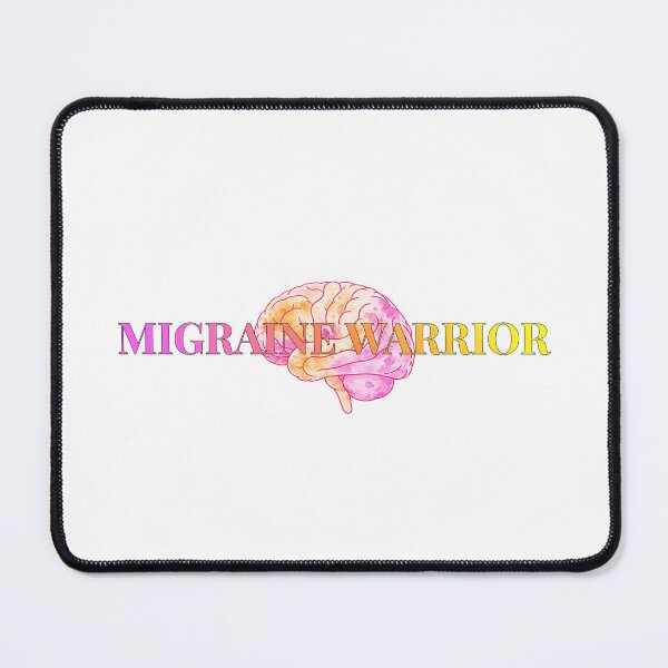 Item preview, Migraine warrior (sunset brain ) designed and sold by The Migraine Enlightenment.