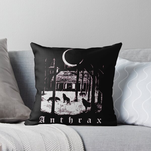 Item preview, Anthrax Black Lodge Moon Wolves Design designed and sold by Connie Wiggins.