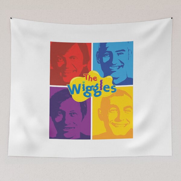 Item preview, The Wiggles Colorful Kids Music Retro Design – Fun Childhood Vibes designed and sold by ngoriaga.