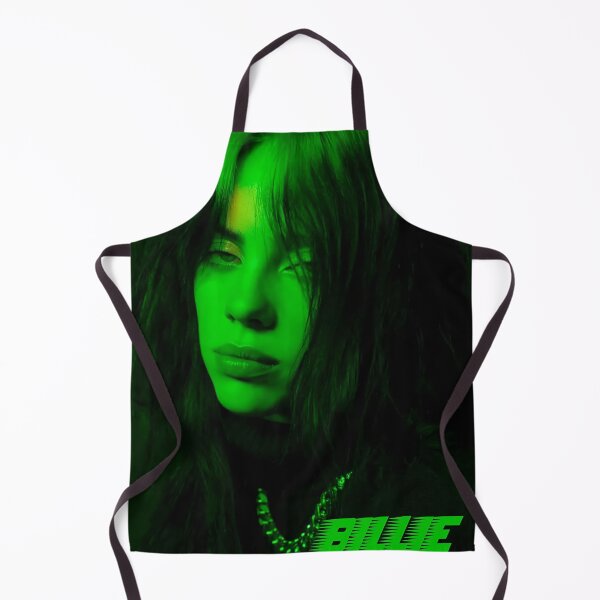 Item preview, Neon Green Billie Eilish Inspired Dark Aesthetic Portrait designed and sold by asbackiyowo.