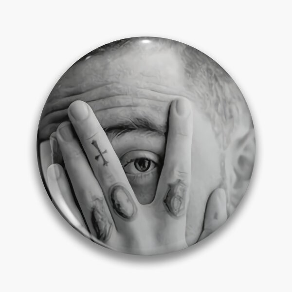 Item preview, Mac Miller Faces Black and White Abstract Portrait designed and sold by asbackiyowo.