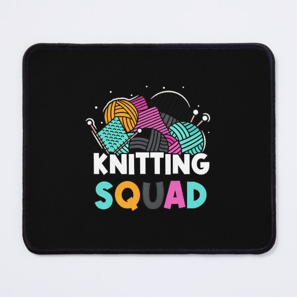 Item preview, Knitting Squad Yarn Balls Needles Craft Group designed and sold by SantinoRasmu.
