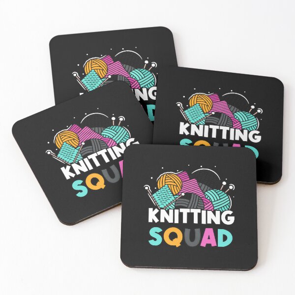 Item preview, Knitting Squad Yarn Balls Needles Craft Group designed and sold by SantinoRasmu.