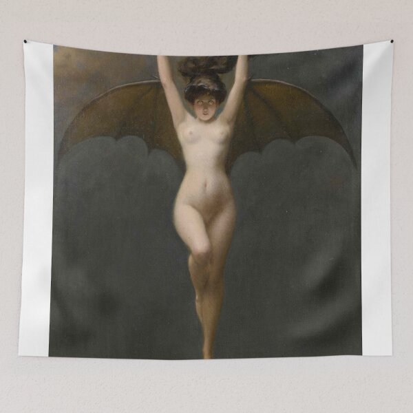 Aperçu de l'œuvre La Femme Chauve-Souris - La Femme Chauve-souris - Albert Joseph Penot créée et vendue par lapart.