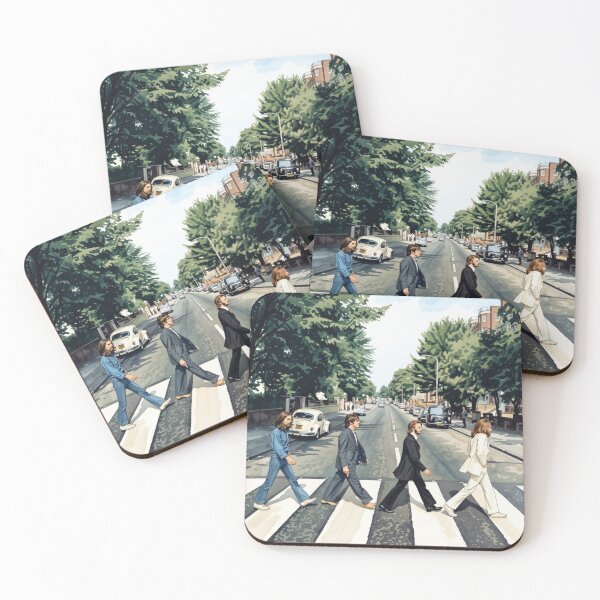 Item preview, Los Beatles - Abbey Road designed and sold by KapowStickers.
