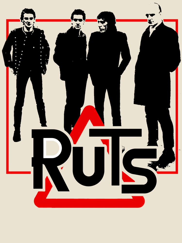 Thumbnail 4 of 4, Relaxed T-Shirt, The Ruts In A Rut Punk Ruts designed and sold by RobynPeckArt.