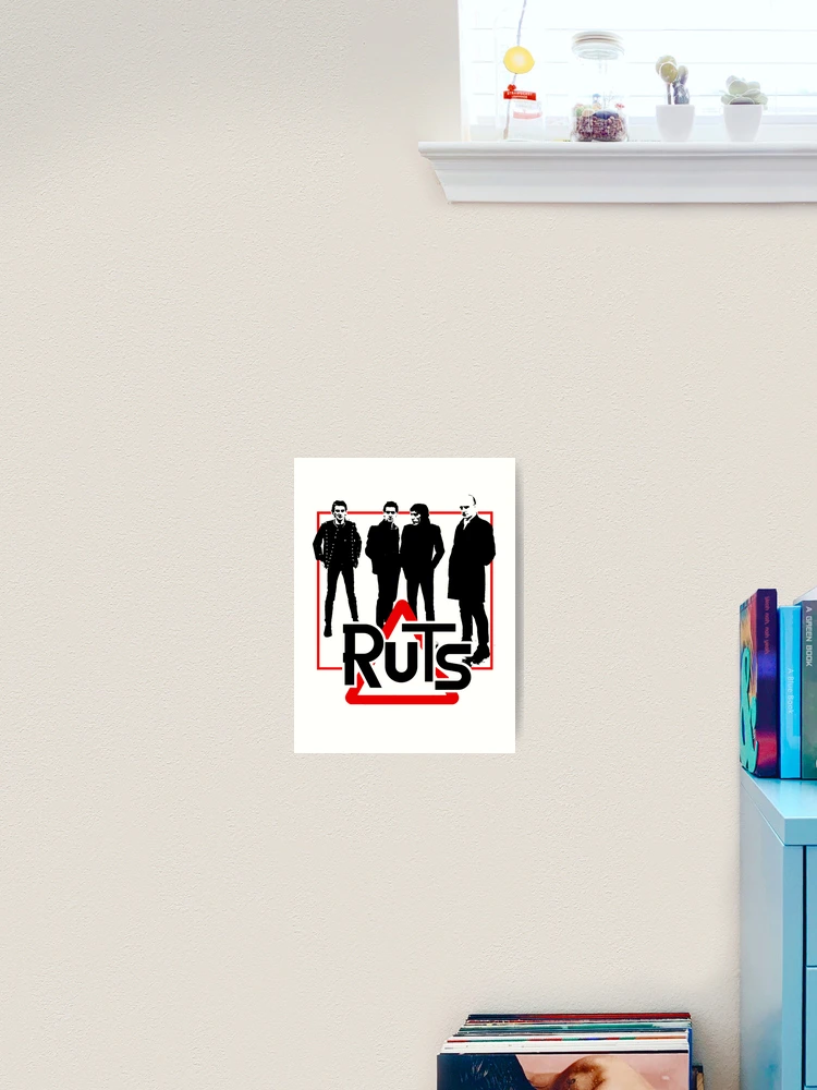 Thumbnail 2 of 3, Art Print, The Ruts In A Rut Punk Ruts designed and sold by RobynPeckArt.