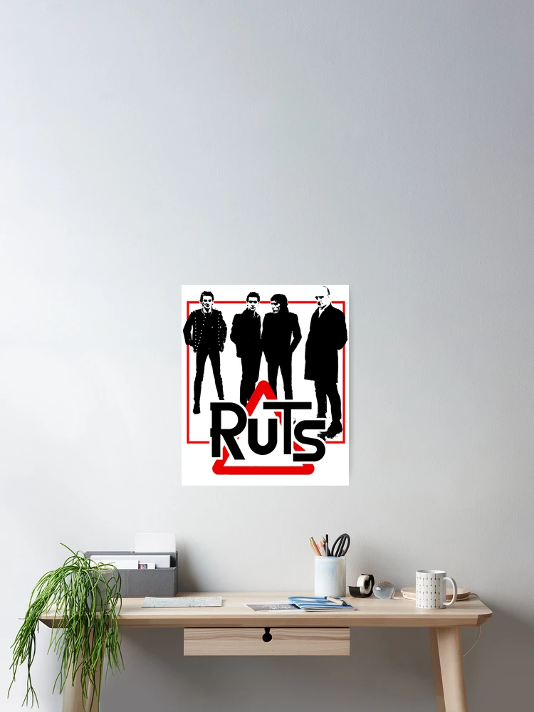 Thumbnail 2 of 3, Poster, The Ruts In A Rut Punk Ruts designed and sold by RobynPeckArt.