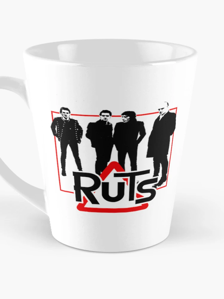 Thumbnail 3 of 4, Coffee Mug, The Ruts In A Rut Punk Ruts designed and sold by RobynPeckArt.