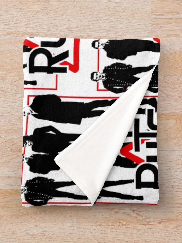 Thumbnail 3 of 6, Throw Blanket, The Ruts In A Rut Punk Ruts designed and sold by RobynPeckArt.