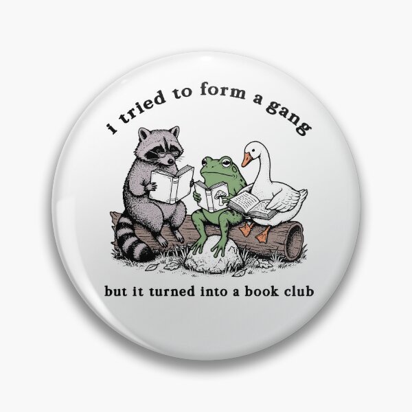 Item preview, I Tried to Form a Gang But It Turned Into a Book Club designed and sold by surgedesigns.