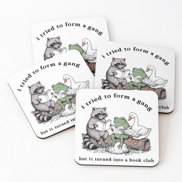 Item preview, I Tried to Form a Gang But It Turned Into a Book Club designed and sold by surgedesigns.