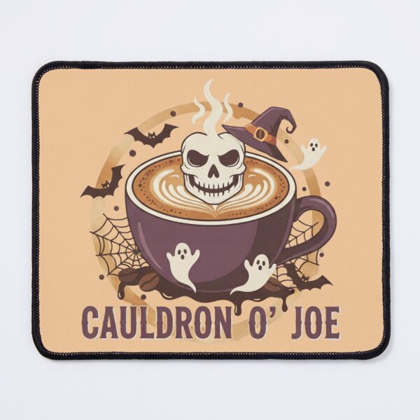 Item preview, Cauldron O Joe Skull Latte Coffee Emblem designed and sold by Exquisite Design Studio „Paculówka”.