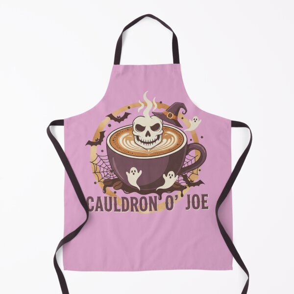 Item preview, Cauldron O Joe Skull Latte Coffee Emblem designed and sold by Exquisite Design Studio „Paculówka”.