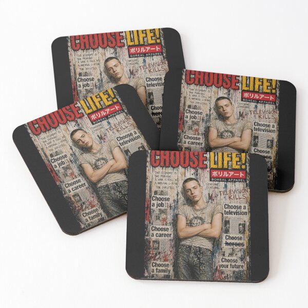 Item preview, Choose Life – RENTON Punk Collage Street Art Ⓑ designed and sold by Boreal Apparel.