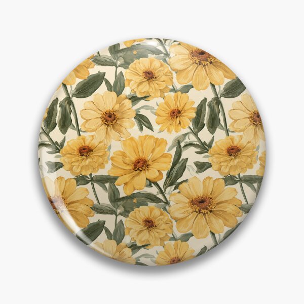 Item preview, Colorful Zinnia Texture  - Flower Garden Pattern - Father'S Day Gifts designed and sold by RoyalStarsPatts.