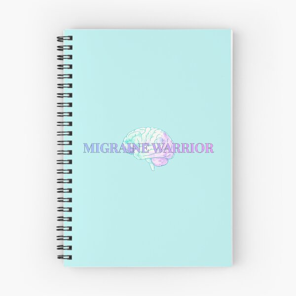 Item preview, Migraine warrior (purple/turquoise brain ) designed and sold by The Migraine Enlightenment.