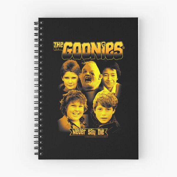 Item preview, The Goonies Character Collage Retro Design designed and sold by Connie Wiggins.