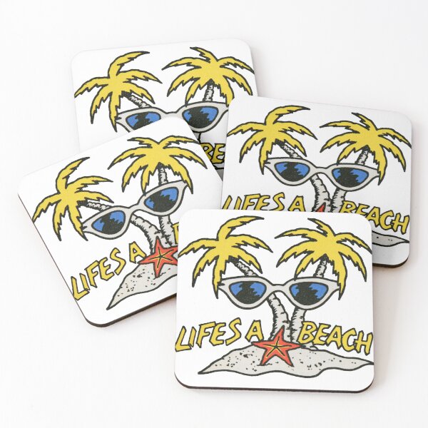 Item preview, Life's A Beach Palm Tree Sunglasses designed and sold by GrooveAndGlow.