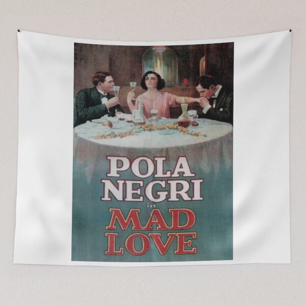 Item preview, Mad Love – Vintage Romantic Cinema Poster designed and sold by halah bue.