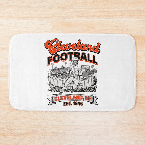 Item preview, Cleveland Football Retro Stadium Fan  designed and sold by SolimanPav.