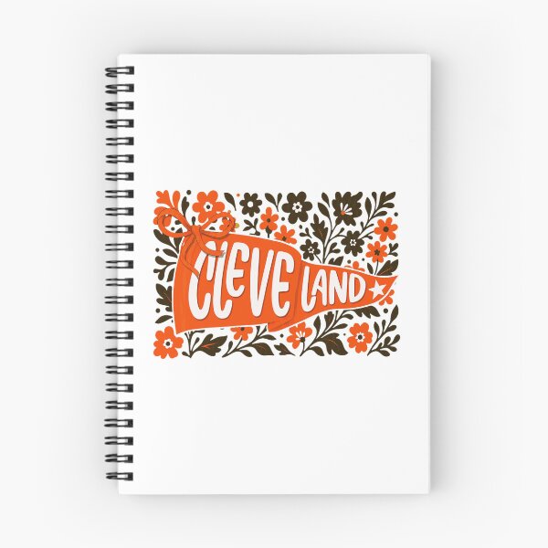 Item preview, Cleveland Pennant Floral Retro Fan  designed and sold by sionOberst01.