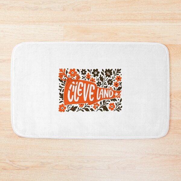 Item preview, Cleveland Pennant Floral Retro Fan  designed and sold by sionOberst01.