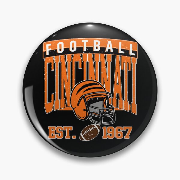 Artikelvorschau, Cincinnati Football Retro Helm Est 1967 entworfen und verkauft von Nishanth49.