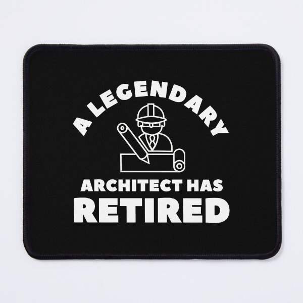 Item preview, A Legendary Architect Has Retired designed and sold by JasminWoodward.