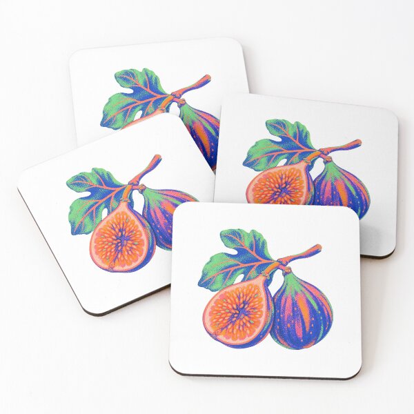Item preview, Fluorescent Fig Pair designed and sold by The-Art-of-D.