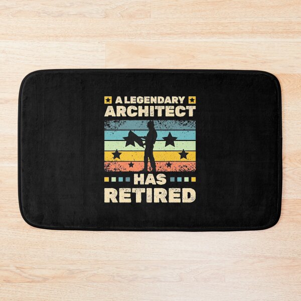Item preview, Legendary Architect Has Retired Vintage Retro Style designed and sold by SantinoRasmu.